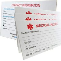 My Identity Doctor Medical Alert Cards